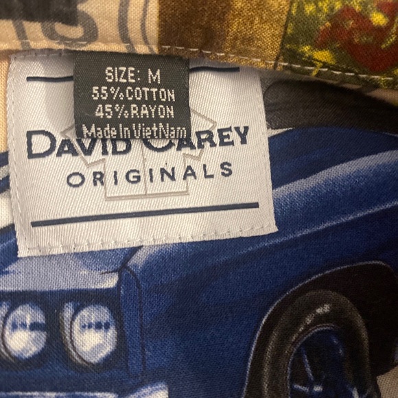David Carey Originals Men’s Size M Historic Route 66 Cotton Blend Graphic Shirt - Picture 2 of 16